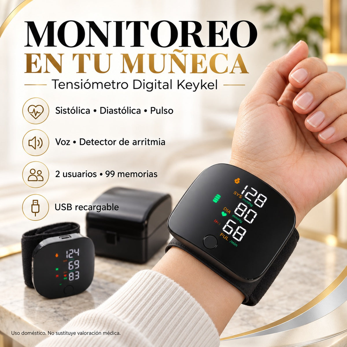 Tensiometro Digital Recargable
