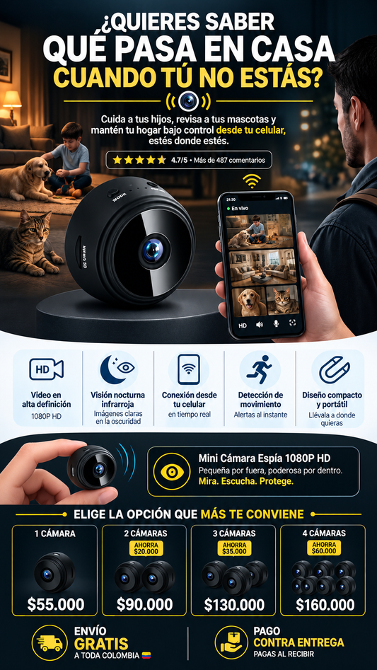 MINI CAMARA - GUARDIAN 360